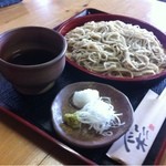 蕎麦小屋 田田 - ざる蕎麦