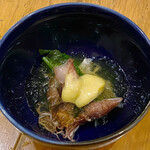 Naniwa Robata Itada Kitai - 富山県産ホタルイカの酢味噌和え