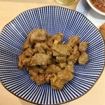 立呑処 新多聞酒蔵 - ラム肉スパイス炒め