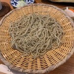 Tansouan Kenjirou - お昼の蕎麦御膳
                        旬鮮魚と野菜の天盛り（冷蕎麦・もり）　¥1,000