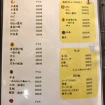 三酉屋 - メニュー