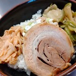 高崎はた山 - 【2020.3.26(木)】担担麺(並盛・140g)＋そぼろ御飯セット1,100円のそぼろ御飯