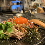 キッチン はる - 鶏のユッケ