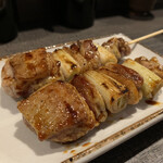 キッチン はる - ねぎま(鴨肉です)