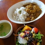 けや木 - スープは塩麹と野菜と豆腐