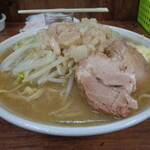 ラーメン二郎 - 小ラー、にんにく・あぶら