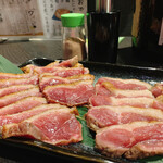 キッチン はる - かも鍋(左ロース、右もも)