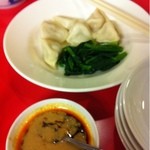 Sichuan Hana - 水餃子、辛子ソース
