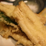 海鮮料理　あみたつ - 鱧の天ぷら