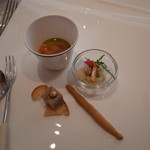 シェフのお勧め特別コース：アミューズ