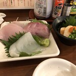 Motsuyaki Kakuchan - 三種盛り