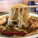 荘内麺場 九九七 - あっさりちぢれ麺魚介中華そば740円