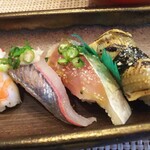 玄海鮨 - 梅にぎり 右サイド