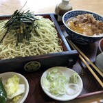 福寿庵 - 蕎麦とミニ牛丼セット