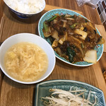 六徳 恒河沙 - 坦々揚げそばランチ