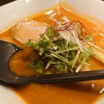 海老らーめん えび蔵 - 甘えび味噌ラーメン＠¥980