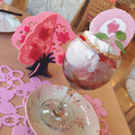 Kafe resutoran baruga - 桜のサンデー