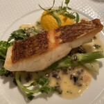 ロドラント ミノルナキジン - 真鯛のポワレブールブランソース