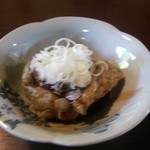 蕎麦屋まこと - 揚げそばがき