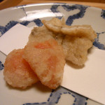 あさば - 夕食：舌平目　アメーラ揚げ物