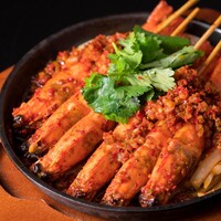 天使海老の素揚げ とうがらしの香り（6尾）