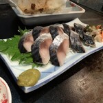 鉄板居酒屋 へらちょんぺ - きずし（500円）