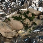 鉄板居酒屋 へらちょんぺ - かきホイル蒸し（650円）