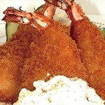 エビフライ定食