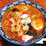 かねだ食堂 - 五目あんかけ麺　醤油