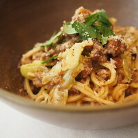 手打ちパスタ　蝦夷鹿ラグー