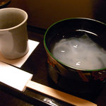 あさば - 夕食：葛きり