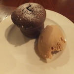 ラシェット - フォンダンショコラ、紅茶のアイス