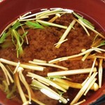 料亭 丸彦 - 味噌汁旨し！