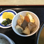 味和亭米田 - 小鉢と漬物