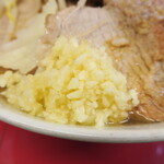 ラーメン二郎 - ニンニク多め