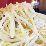 ラーメン二郎 - ヤサイ（そのまま）