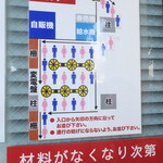 ラーメン二郎 - 店外の並び方