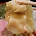 おおぜき中華そば店 - ワンタン中華そば（1000円）