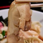 おおぜき中華そば店 - ワンタン中華そば（1000円）