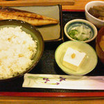 たなかや食事処 - さば塩焼き定食850円