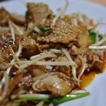 太鼓判亭 - 豚ぴり辛炒め