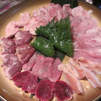 焼鶏あきら 中目黒本店 - 焼物盛合せ２人前　３６００円