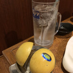 居酒屋酒肴 - グレープフルーツサワー大ダブル　まさかのグレープフルーツもダブル