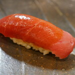 鮨松榮 - 本鮪 血合際（三宅島産）