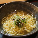 鮨松榮 - 鮮魚ラーメン（清湯）