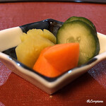 御料理 寺沢 - 自家製糠漬