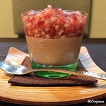 御料理 寺沢 - ｲﾁｺﾞとﾁｮｺのﾌﾞﾗﾏﾝｼﾞｪ
