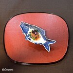 御料理 寺沢 - 赤貝と子持ち昆布の葉山葵和え