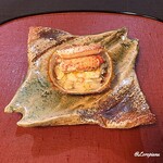 御料理 寺沢 - 毛蟹の飯蒸し