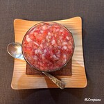 御料理 寺沢 - ｲﾁｺﾞとﾁｮｺのﾌﾞﾗﾏﾝｼﾞｪ